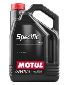 Motul 5L OEM Synthetic Engine Oil ACEA A1/B1 Specific 5122 0W20 buy in USA