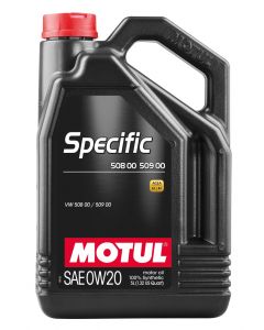 Motul 5L Specific 508 0W20 Oil - Acea A1/B1 / VW 508.00/509.00 / Porsche C20 buy in USA