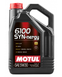 Motul 5L Technosynthese Engine Oil 6100 SYN-NERGY 5W30 - VW 502 00 505 00 - MB 229.5 buy in USA