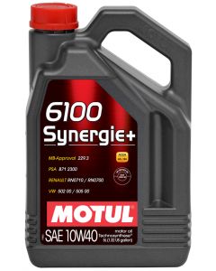 Motul 5L Technosynthese Engine Oil 6100 SYNERGIE+ 10W40 4X5L buy in USA