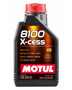 Motul Synthetic Engine Oil 8100 5W30 X-CESS 1L buy in USA