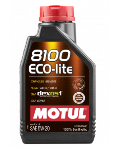 Motul 1L Synthetic Engine Oil 8100 5W20 ECO-LITE buy in USA