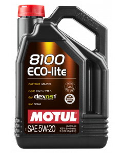 Motul 5L Synthetic Engine Oil 8100 5W20 ECO-LITE buy in USA