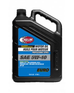 Red Line Pro-Series Euro 5W40 Motor Oil - 5 Quart buy in USA