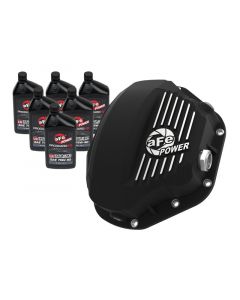 aFe Power Cover Diff Rear Machined w/ 75W-90 Gear Oil Ford Diesel Trucks 86-11 V8-6.4/6.7L (td) buy in USA