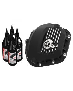 aFe Pro Series Front Diff Cover Black w/ Machined Fins 17-21 Ford Trucks (Dana 60) w/ Gear Oil buy in USA