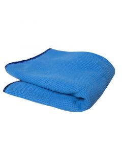 Chemical Guys Waffle Weave Glass & Window Microfiber Towel - 24in x 16in - Blue buy in USA