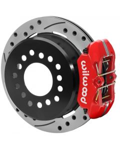 Wilwood Ford Explorer 8.8in Rear Axle Dynapro Disc Brake Kit 11in Drilled/Slotted Rotor -Red Caliper buy in USA