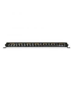 Go Rhino Xplor Blackout Combo Series Sgl Row LED Light Bar w/Amber (Side/Track Mount) 20.5in. - Blk buy in USA