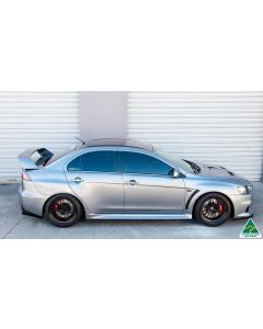 FLOW Designs Lancer Evolution X Side Skirt Extension Splitters (Pair) buy in USA