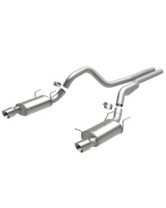 MagnaFlow 13 Ford Mustang Dual Split Rear Exit Stainless Cat Back Performance Exhaust (Street) buy in USA