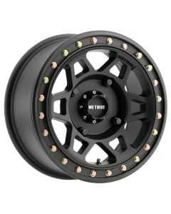 Method MR405 UTV Beadlock 15x7 / 5+2/38mm Offset / 4x156 / 132mm CB Matte Black Wheel buy in USA