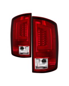 Spyder 03-06 Dodge Ram 2500/3500 V3 Light Bar LED Tail Light - Red Clear (ALT-YD-DRAM02V3-LBLED-RC) buy in USA