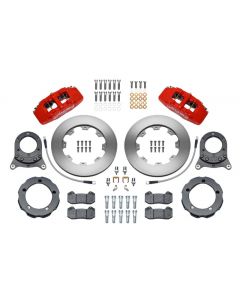 Wilwood Dynapro 6 Front Hat Kit 11.75in Rotor Red 66-75 Ford Bronco Dana 30/44 w/Lines buy in USA