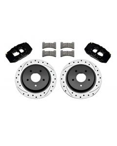 Wilwood DPC56 Rear Caliper & Rotor Kit Black Corvette All C5 / Base C6 1997-2013 buy in USA