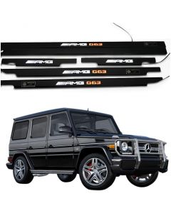 W463 AMG G63 Style W461 G55 G65 G63 G500 G Wagon G class Mercedes-Benz Entrance mouldings LED Illuminated Door Sills Interior Trims buy in USA