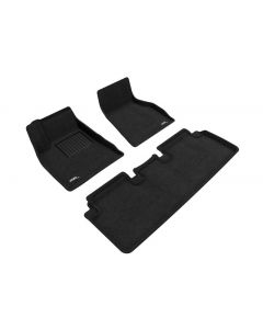 3D Maxpider 15-19 Tesla Model S Elegant 1st 2nd Row - Floor Mat Set (Black) buy in USA