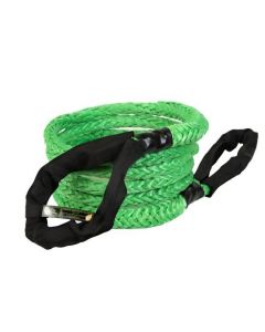 Voodoo Offroad 2.0 Santeria Series 7/8in x 20 ft Kinetic Recovery Rope with Rope Bag - Green buy in USA