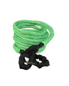 Voodoo Offroad 2.0 Santeria Series 7/8in x 30 ft Kinetic Recovery Rope with Rope Bag - Green buy in USA