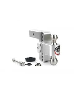 Weigh Safe 180 Hitch 6in Drop Hitch & 2.5in Shank (10K/18.5K GTWR) w/WS05 - Aluminum buy in USA