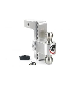 Weigh Safe 180 Hitch 8in Drop Hitch & 2.5in Shank (10K/18.5K GTWR) - Aluminum buy in USA