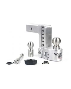 Weigh Safe 6in Drop Hitch w/Built-in Scale & 2.5in Shank (10K/18.5K GTWR) w/WS05 - Aluminum buy in USA