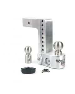 Weigh Safe 8in Drop Hitch w/Built-in Scale & 2.5in Shank (10K/18.5K GTWR) - Aluminum buy in USA