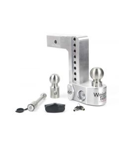 Weigh Safe 8in Drop Hitch w/Built-in Scale & 2.5in Shank (10K/18.5K GTWR) w/WS05 - Aluminum buy in USA