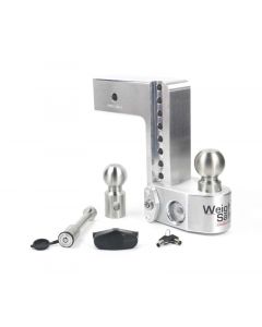 Weigh Safe 8in Drop Hitch w/Built-in Scale & 3in Shank (10K/21K GTWR) w/WS05 - Aluminum buy in USA