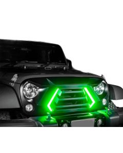 XK Glow JK Wrangler XKCHROME LED Grill Kit (Dual Mode) buy in USA