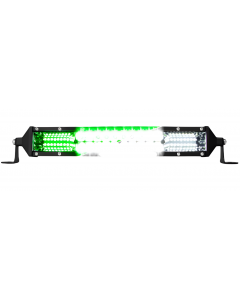 XK Glow 2-in-1 LED Light Bar w/ Pure White and Hunting Green Flood and Spot Work Light 20In buy in USA