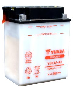 Yuasa YB14A-A2 Yumicron CX 12 Volt Battery buy in USA