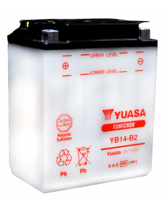 Yuasa YB14-B2 Yumicron CX 12 Volt Battery buy in USA