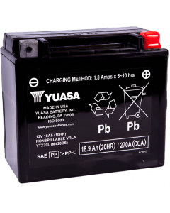 Yuasa YTX20L Maintenance Free AGM 12 Volt Battery buy in USA