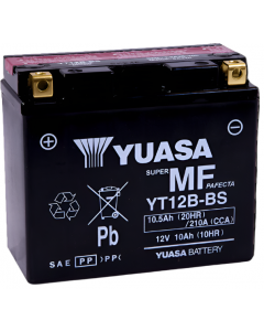 Yuasa YT12B-BS Maintenance Free 12 Volt AGM Battery (Bottle Supplied) buy in USA