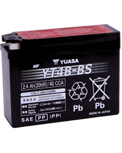 Yuasa YT4B-BSMaintenance Free AGM 12 Volt Battery (Bottle Supplied) buy in USA