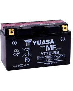 Yuasa YT7B-BS Maintenance Free AGM 12 Volt Battery (Bottle Supplied) buy in USA