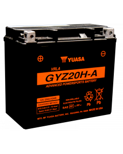 Yuasa GYZ20HA High Performance Maintenance Free AGM 12 Volt Battery buy in USA