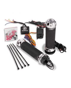 Performance Machine FLHX TBW Apex Heated Grips - Chrome buy in USA