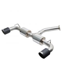 Injen 19-22 Hyundai Veloster N L4 2.0L Turbo Performance SS Axle Back Exhaust System - Carbon Tips buy in USA