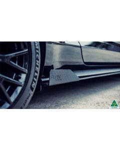 FLOW Designs GT Mustang S550 FN Side Skirt Splitter Winglets (Pair) buy in USA