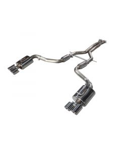 AWE Tuning Porsche Panamera S/4S Touring Edition Exhaust System - Polished Silver Tips buy in USA