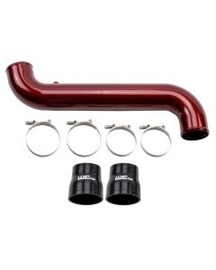 Wehrli 11-16 Duramax LML Passenger Side 3.5 in. Intercooler Pipe - WCFab Red buy in USA