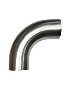 Stainless Bros 3.5in SS304 45 Deg Elbow - 1.5D Radius 16GA/.065in Wall (No Leg) buy in USA