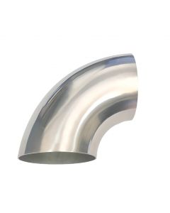 Ticon Industries 5.0in Diameter 90 1D/5in CLR 2mm /.059in Wall Thickness Titanium Elbow buy in USA