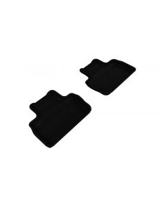 3D MAXpider 2006-2013 Lexus IS Kagu 2nd Row Floormats - Black buy in USA