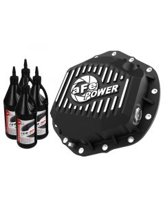 aFe 19-23 Dodge Ram 2500/3500 Pro Series Rear Differential Cover - Black w/ Machined Fins buy in USA