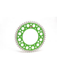 Renthal 92-98 Kawasaki KX125/ KX 250 2T/ KLX650/R Rear Twinring - Green 520-49P Teeth buy in USA