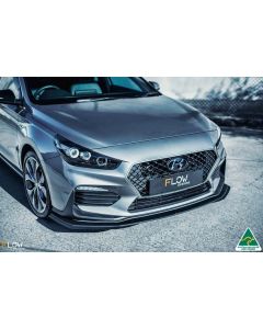 FLOW Designs i30 N Line Hatch PD (2018-2020) Front Lip Splitter Extensions (Pair) buy in USA