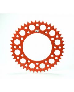 Renthal 11-23 KTM 65 SX Rear Grooved Sprocket- Orange 420-47P Teeth buy in USA